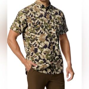 Duck Camp Mens Lightweight Hunting Shirt Short Sleeve Size 3XT NWT